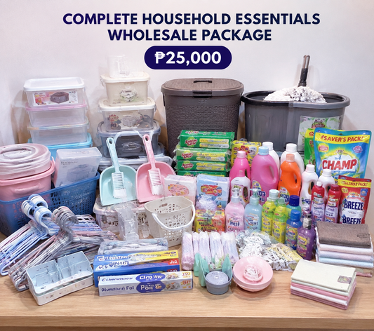 Complete Household Essentials Wholesale Package | ₱25,000