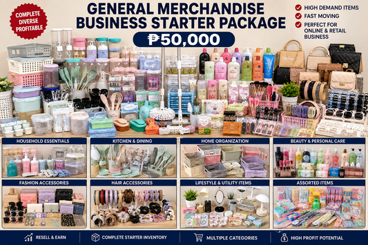 General Merchandise Business Starter Package | ₱50,000